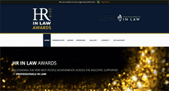 Desktop Screenshot of hrinlawawards.com